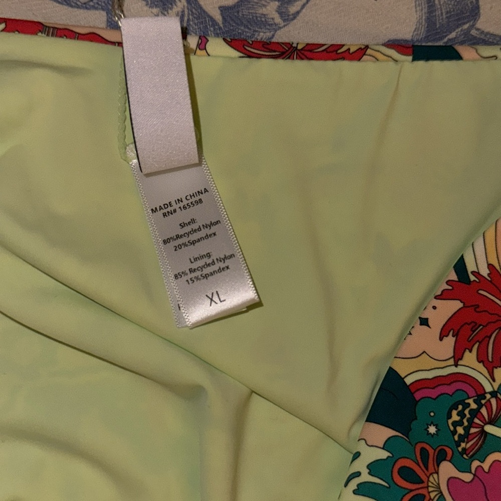 NWT Marine Layer Andie 90s High Waisted Bikini Bottom XL - Picture 7 of 7